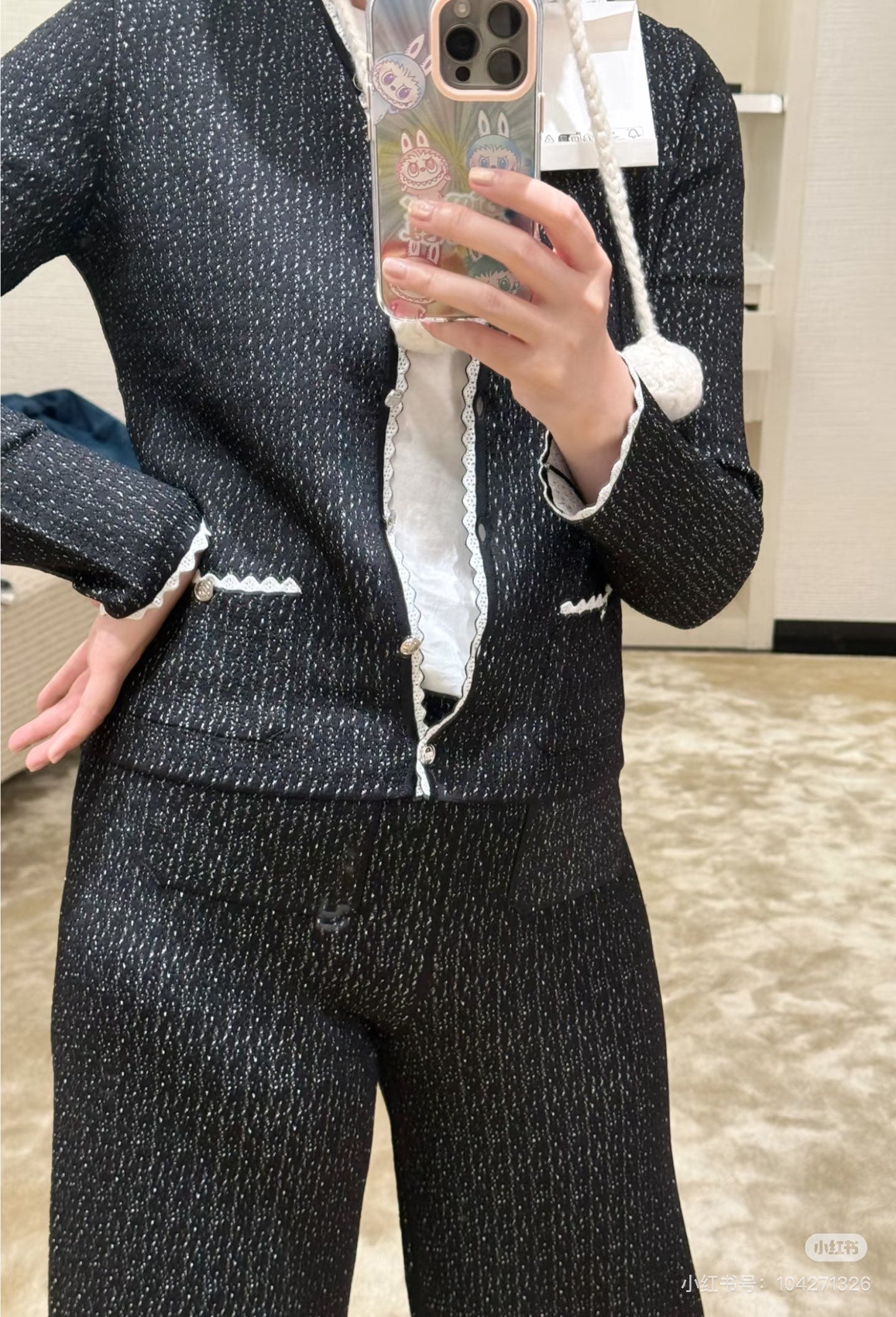 Chan 25fw kintted cardigan