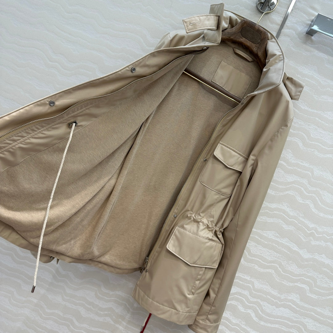 Loro 25fw outdoor trenchcoat