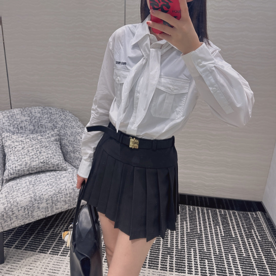 Miu 25fw all-match shirt
