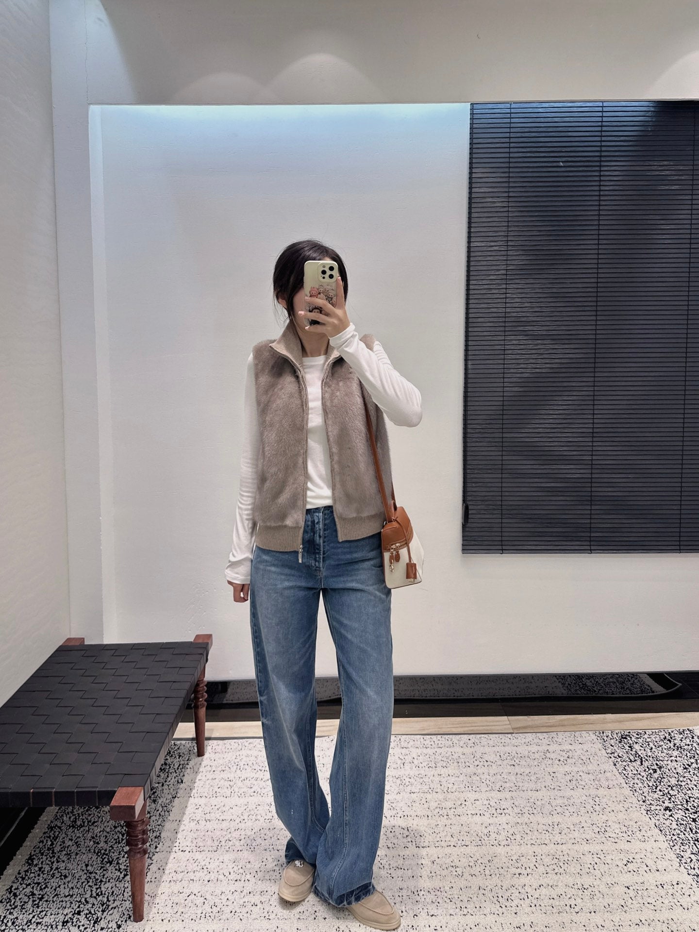 Loro 25fw retro vest