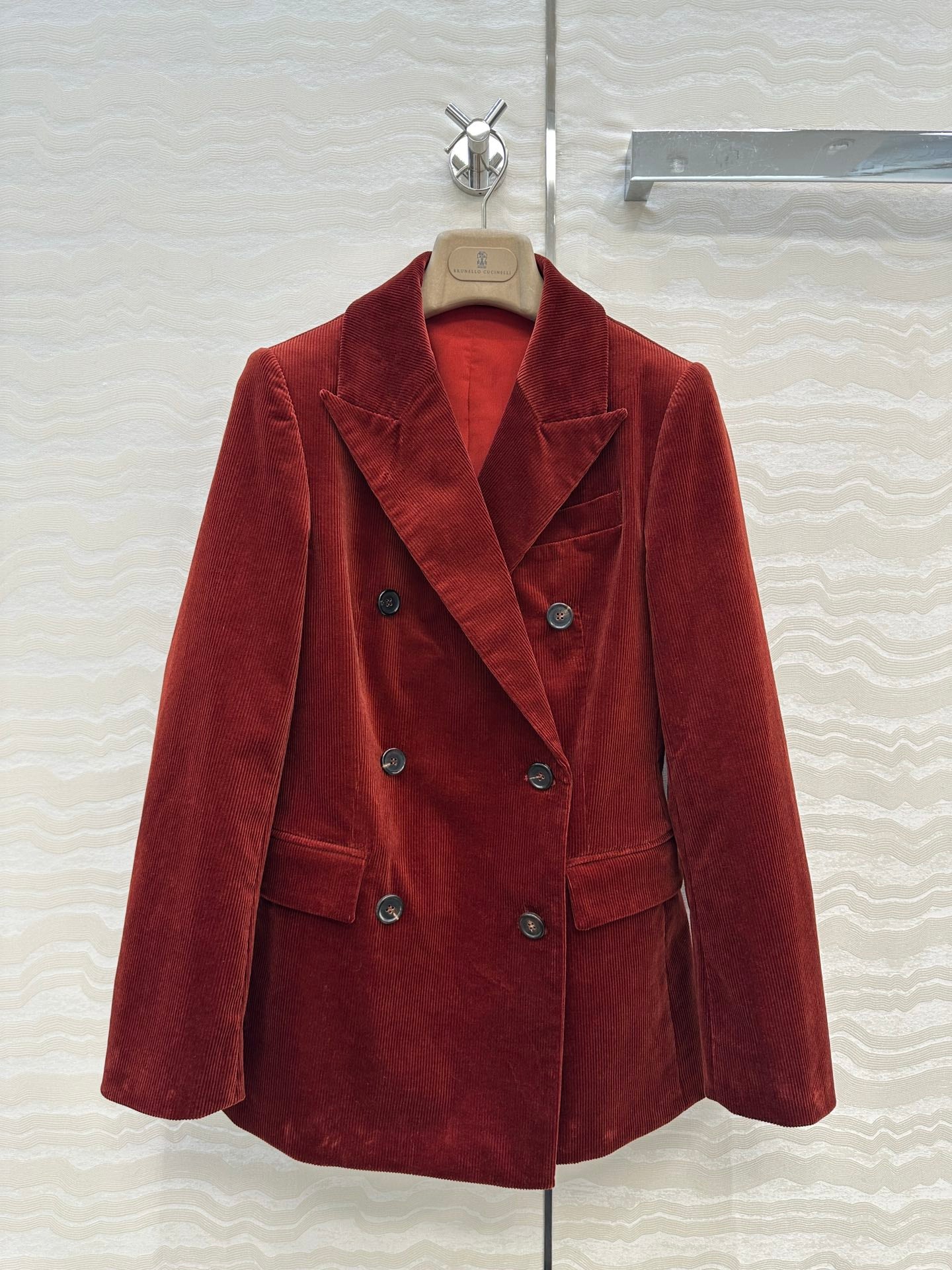 Brune 25fw embroidered jacket