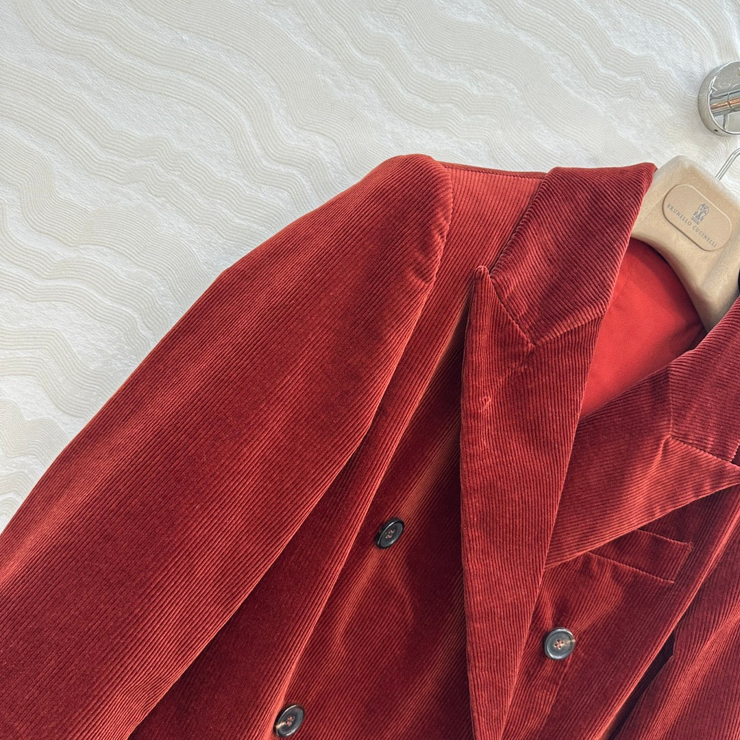 Brune 25fw embroidered jacket