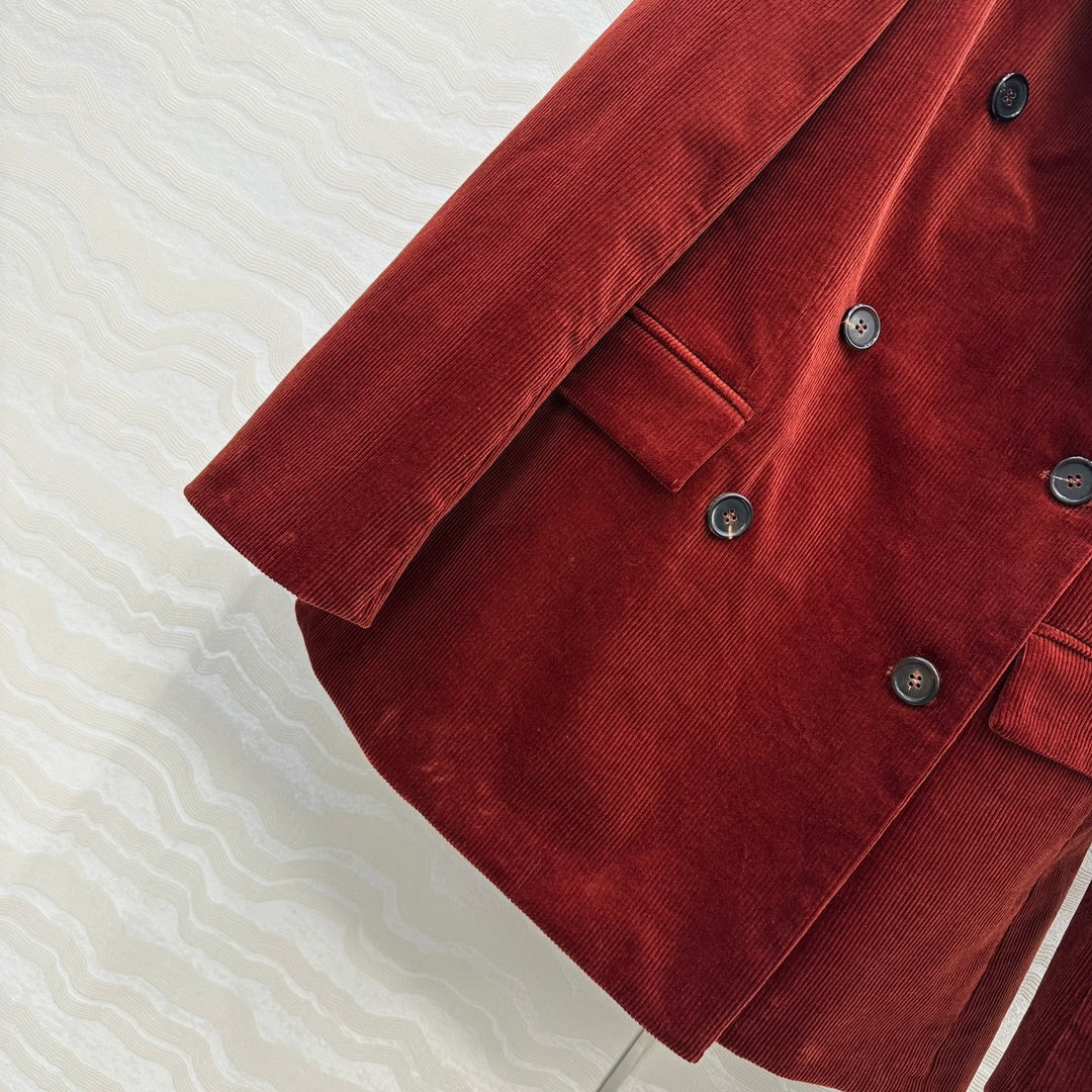 Brune 25fw embroidered jacket