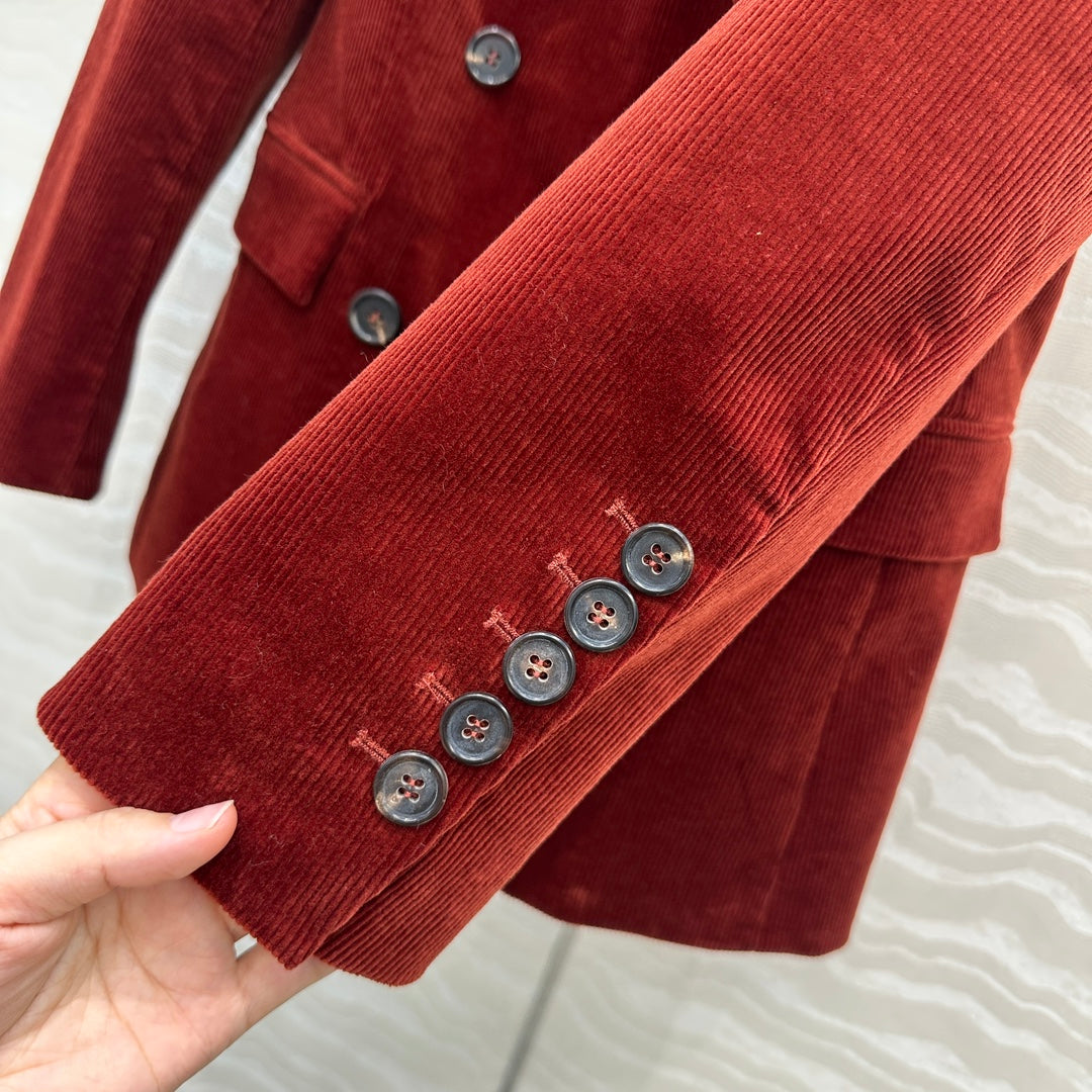 Brune 25fw embroidered jacket