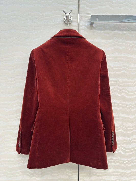 Brune 25fw embroidered jacket