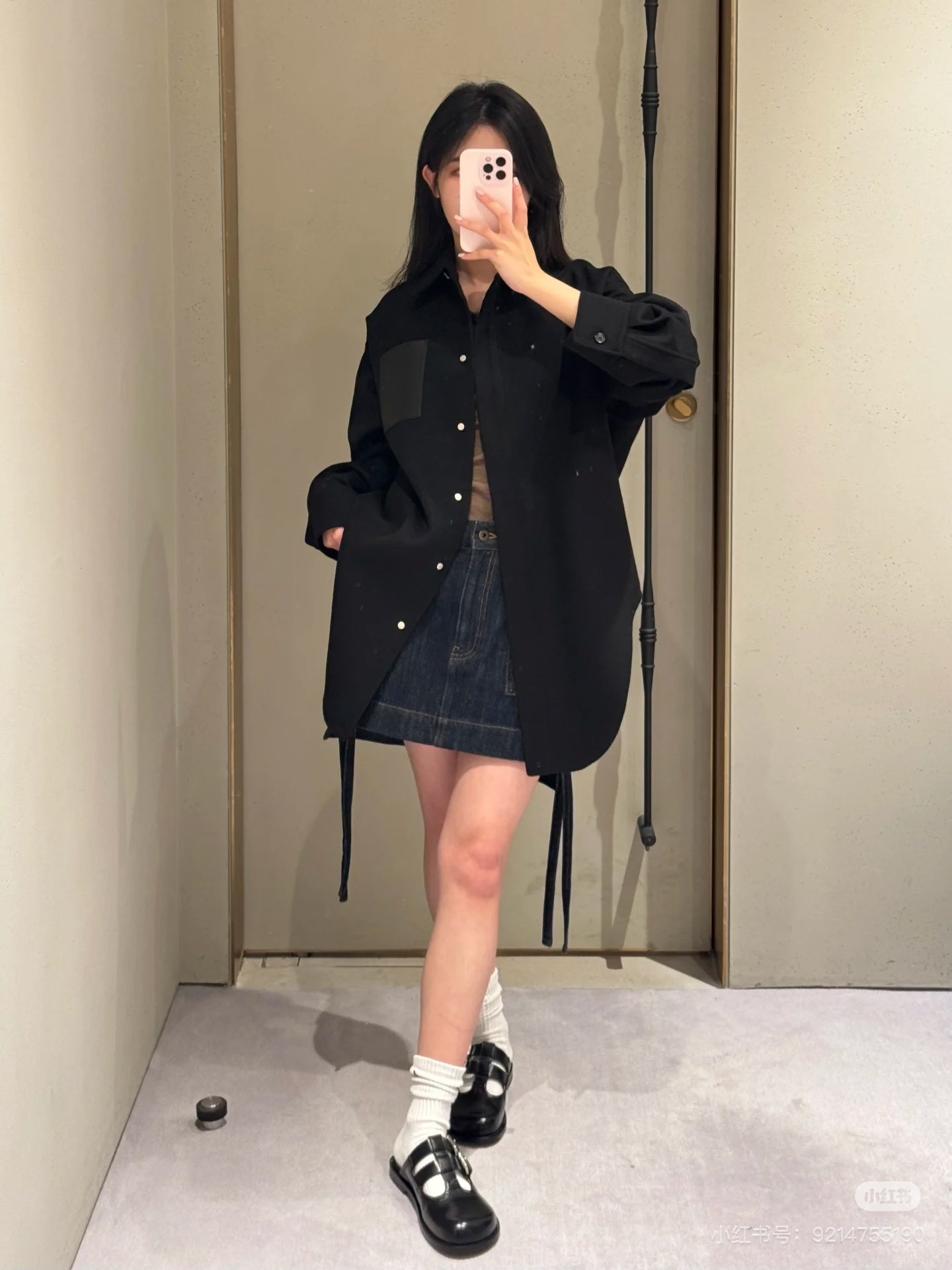 Loe 25fw cashmere coat