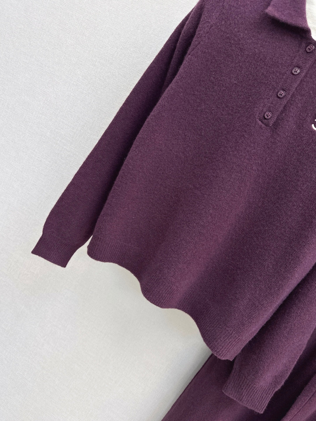 Chan 25fw knitted suit