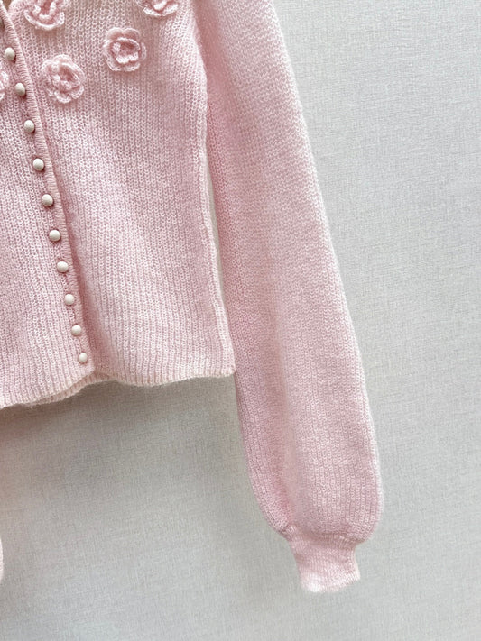 Chan 25fw knitted cardigan