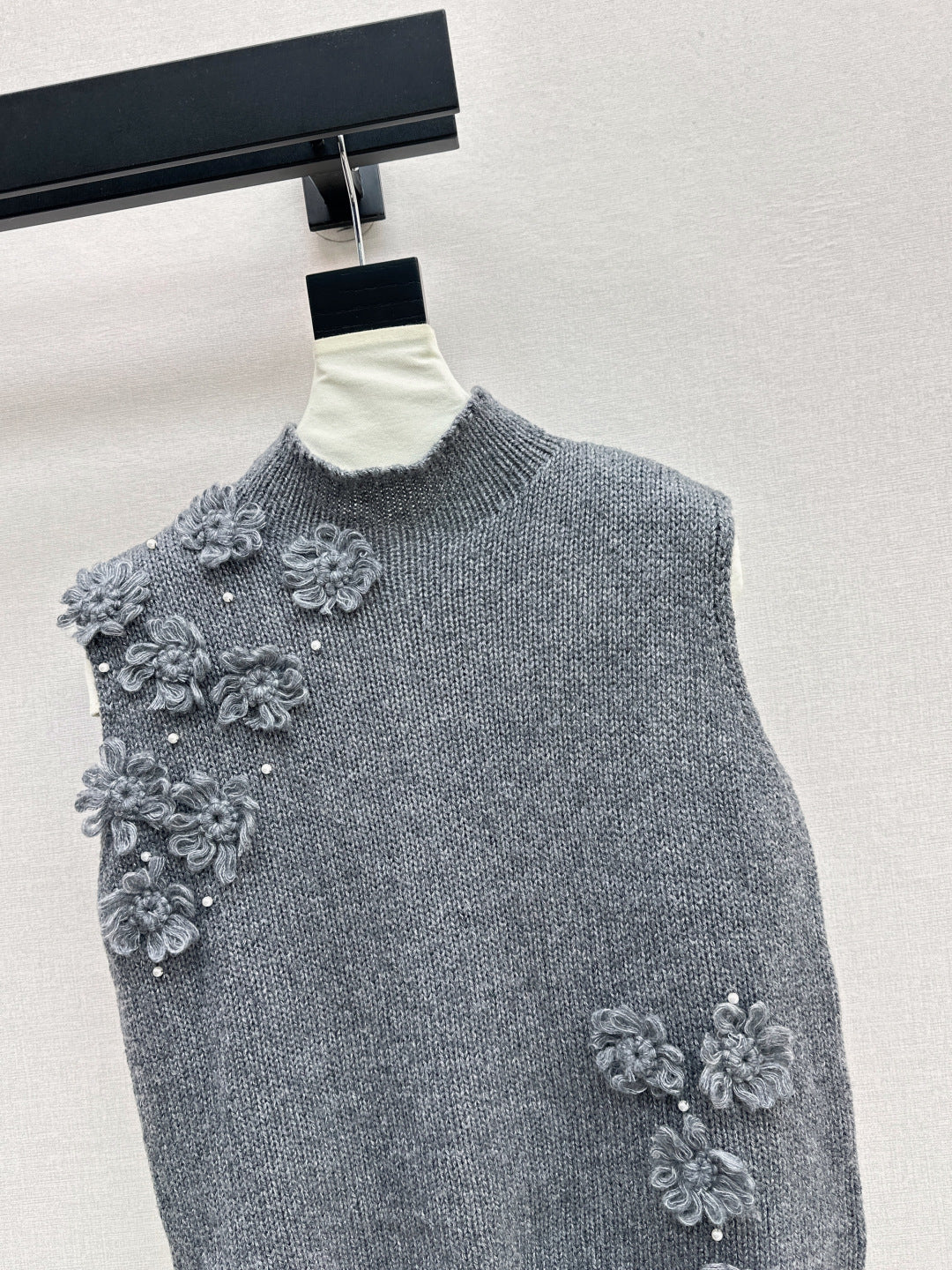 Chan 25fw knitted vest