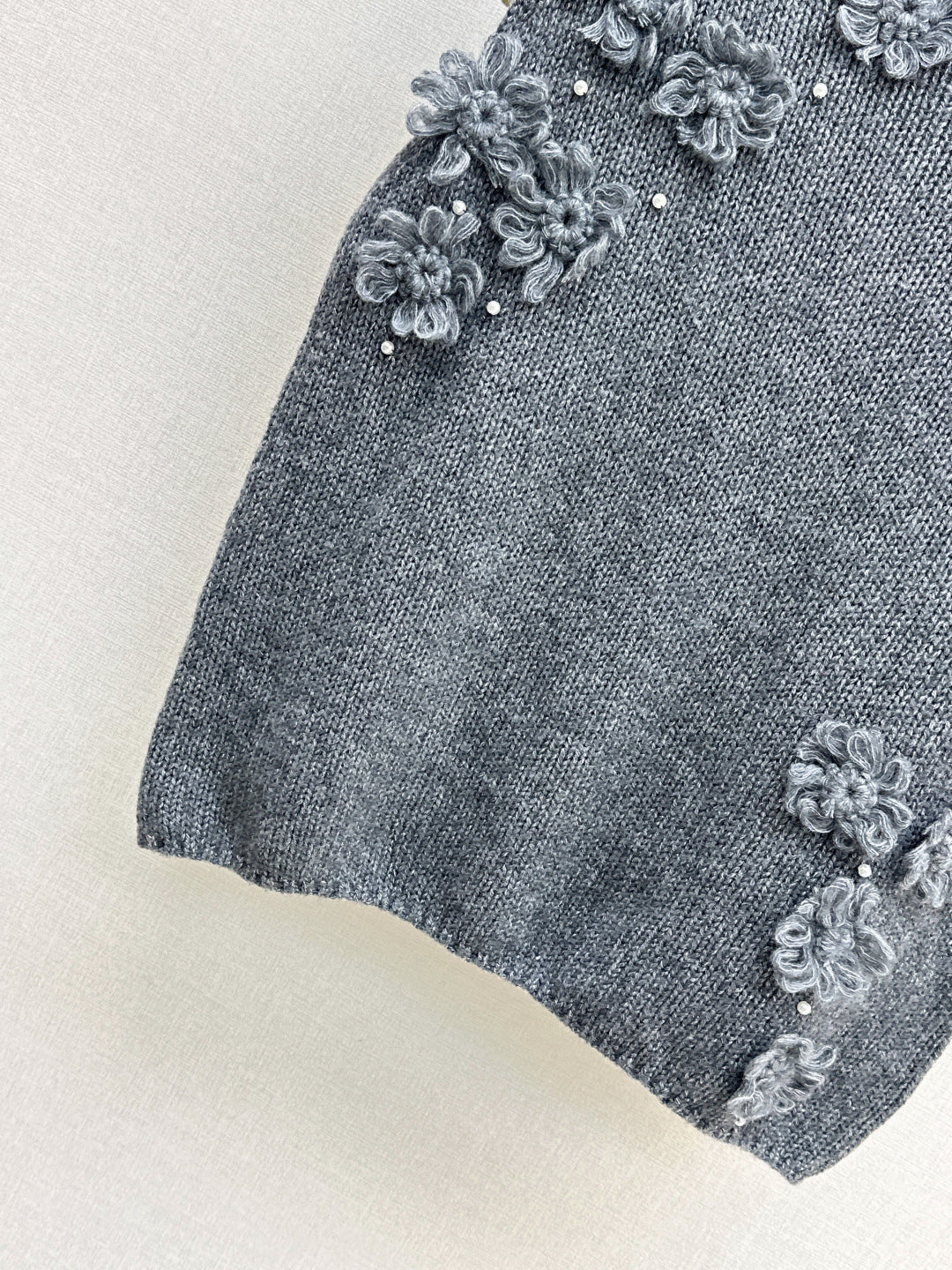 Chan 25fw knitted vest