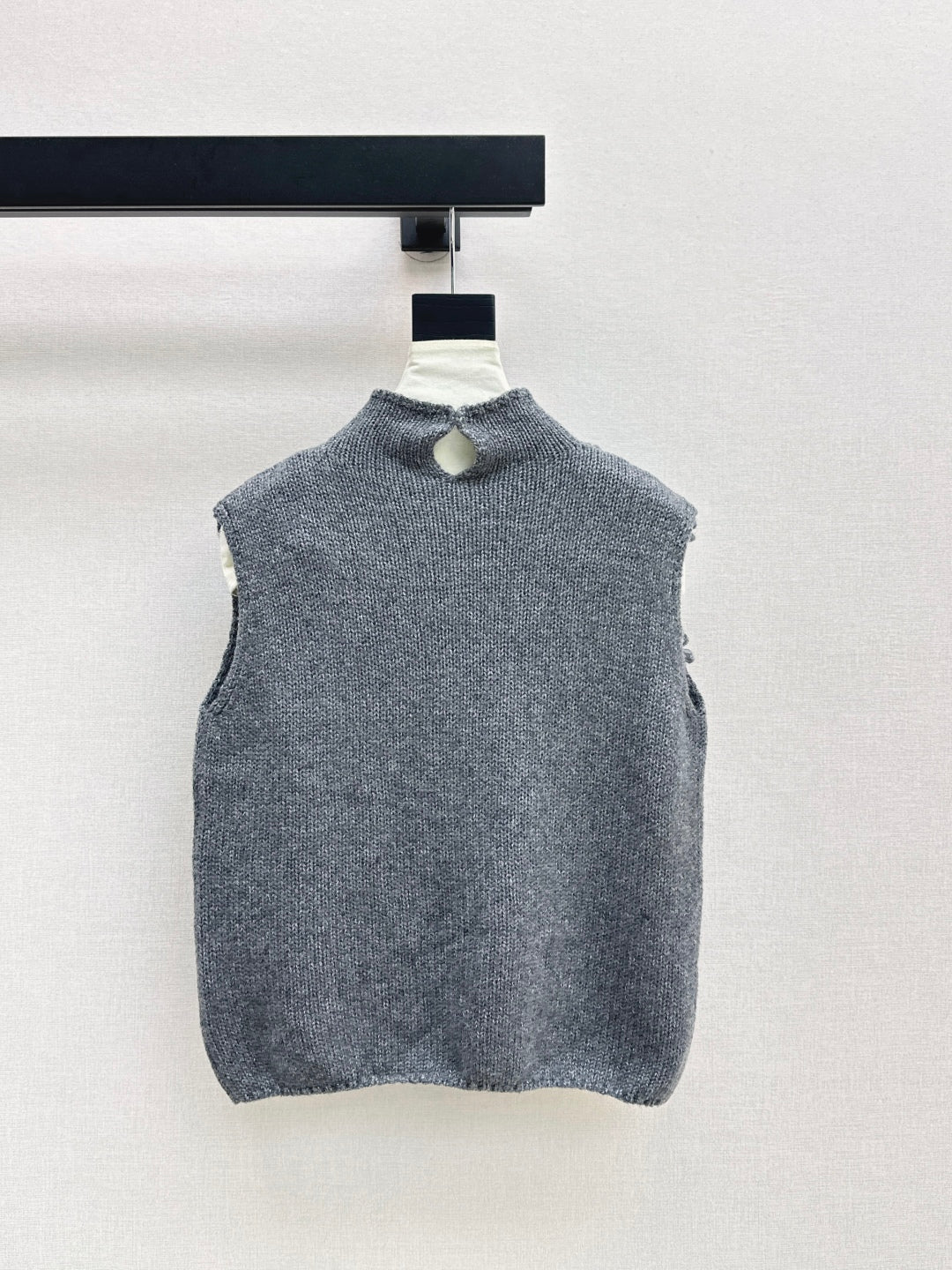 Chan 25fw knitted vest