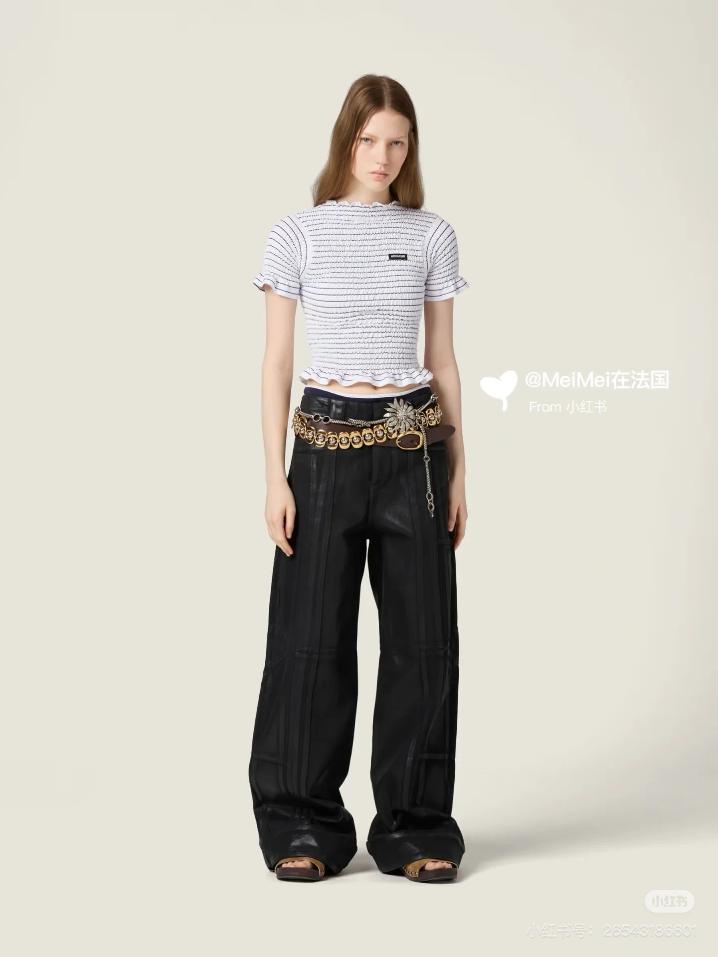 Miu 25fw retro jeans