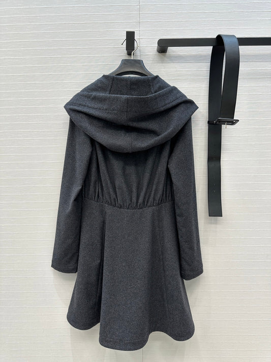 Alai 25fw hoodie dress