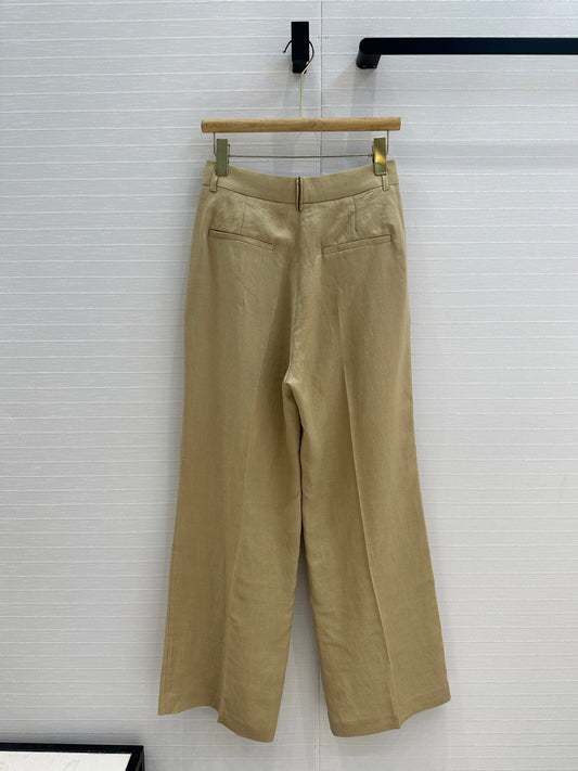 Brune 25fw linen pants