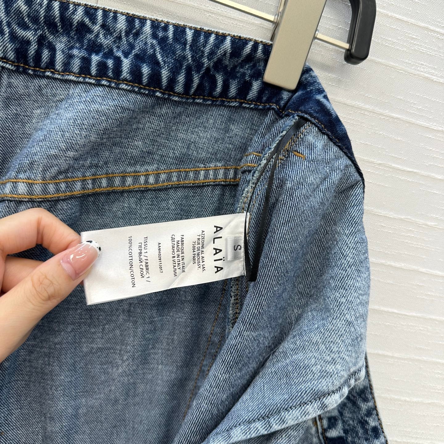 Alai 25fw all-match jeans