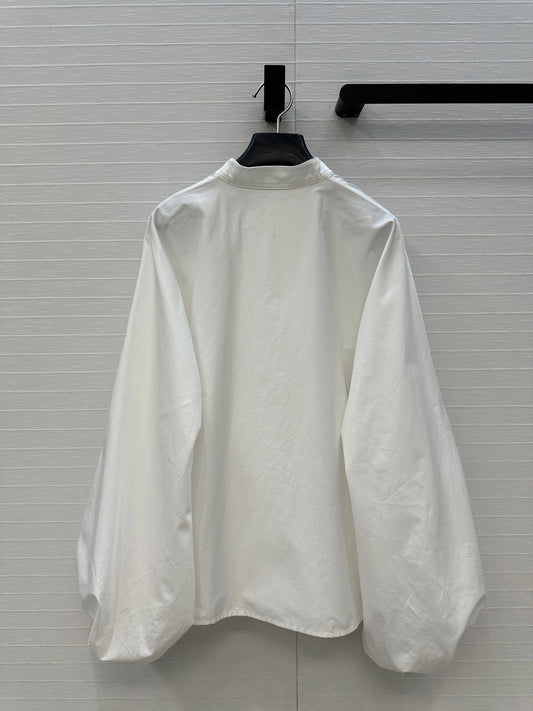 Alai 25fw pleated shirt