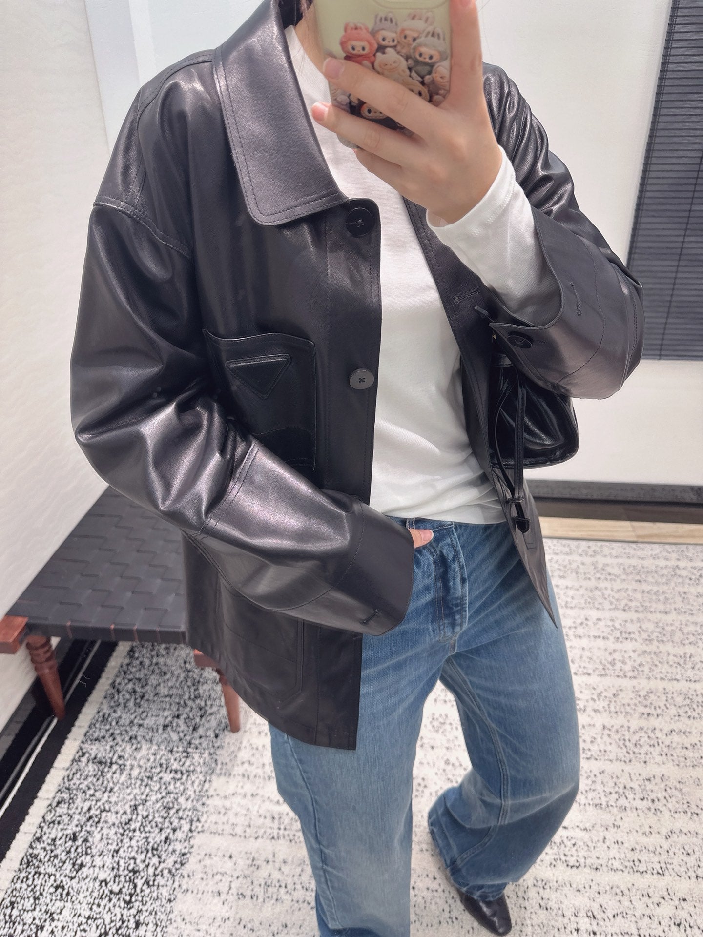 Pra 25fw sheepskin jacket