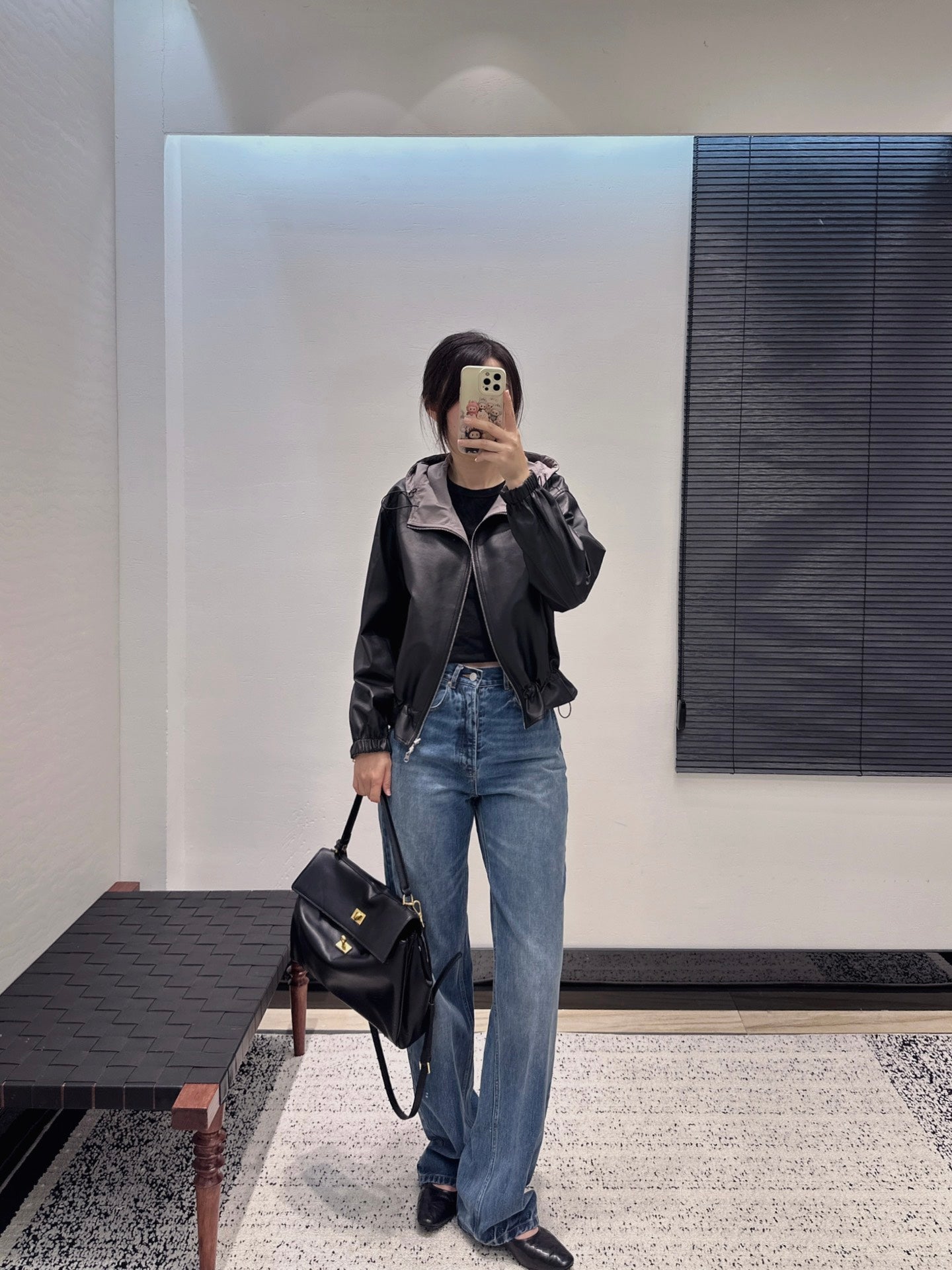 Row 25fw sheepskin jacket