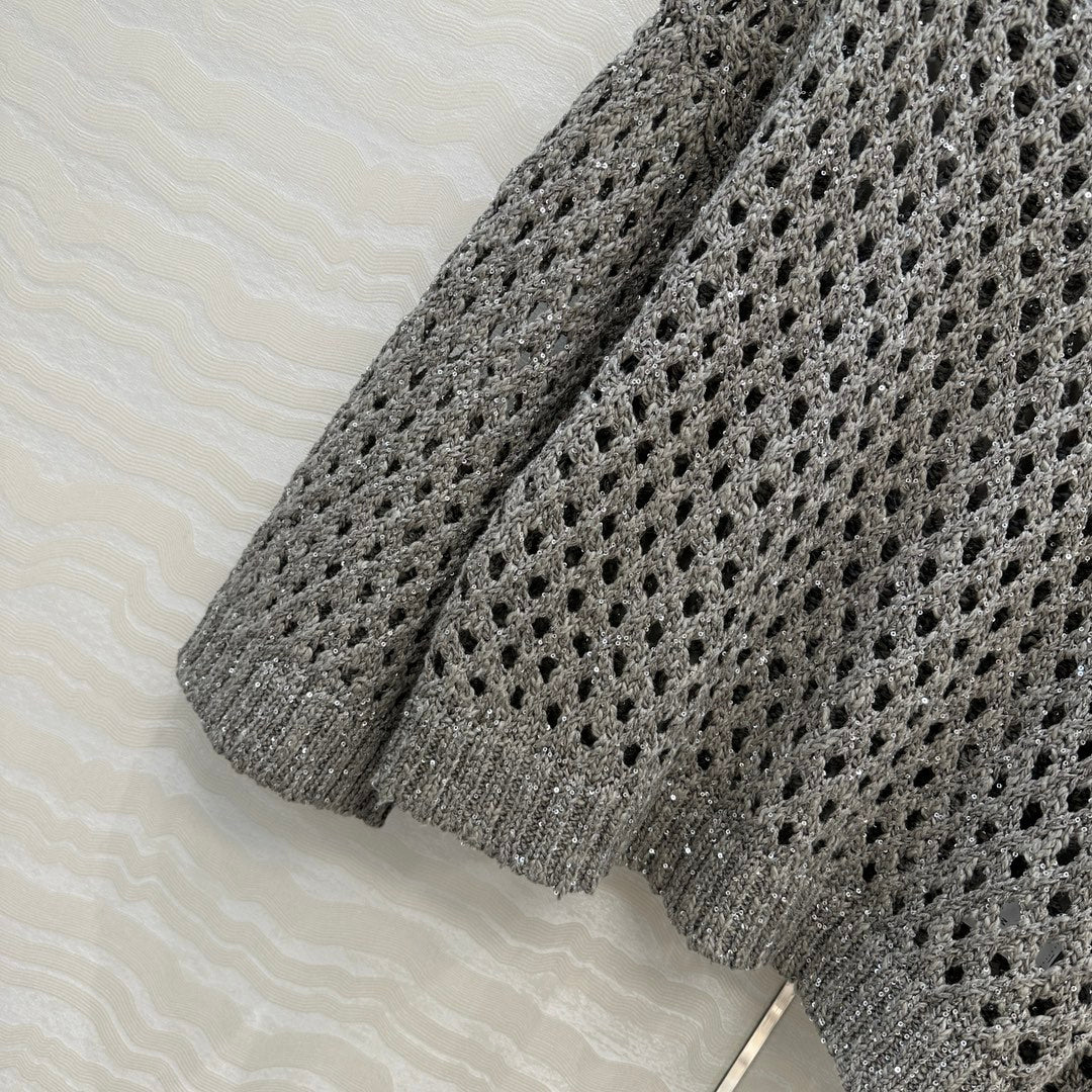 Brune 25fw embroidered sweater