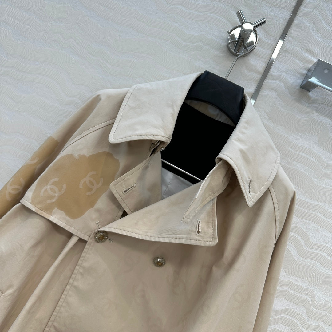 Guc 25fw short trench coat