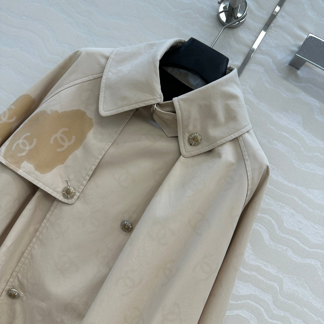 Guc 25fw short trench coat