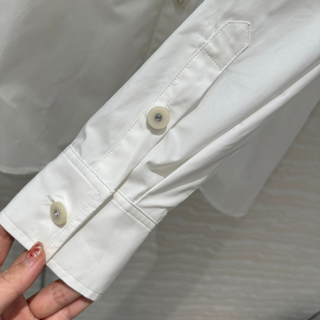 Valen 25fw pleated shirt
