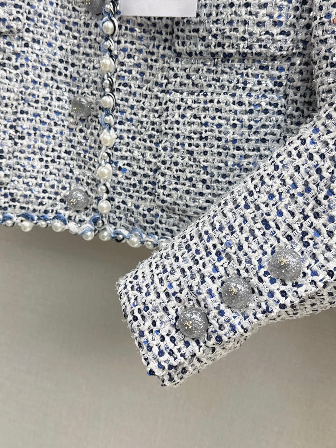 Chan 25fw beaded suit