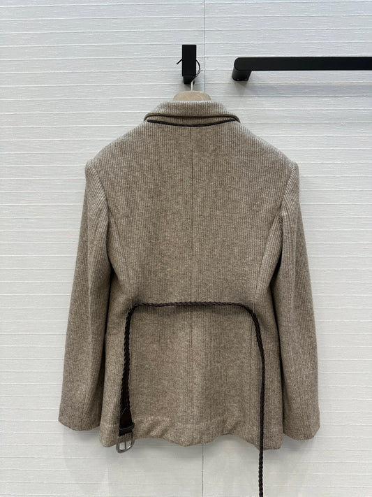 Brune 25fw knitted jacket