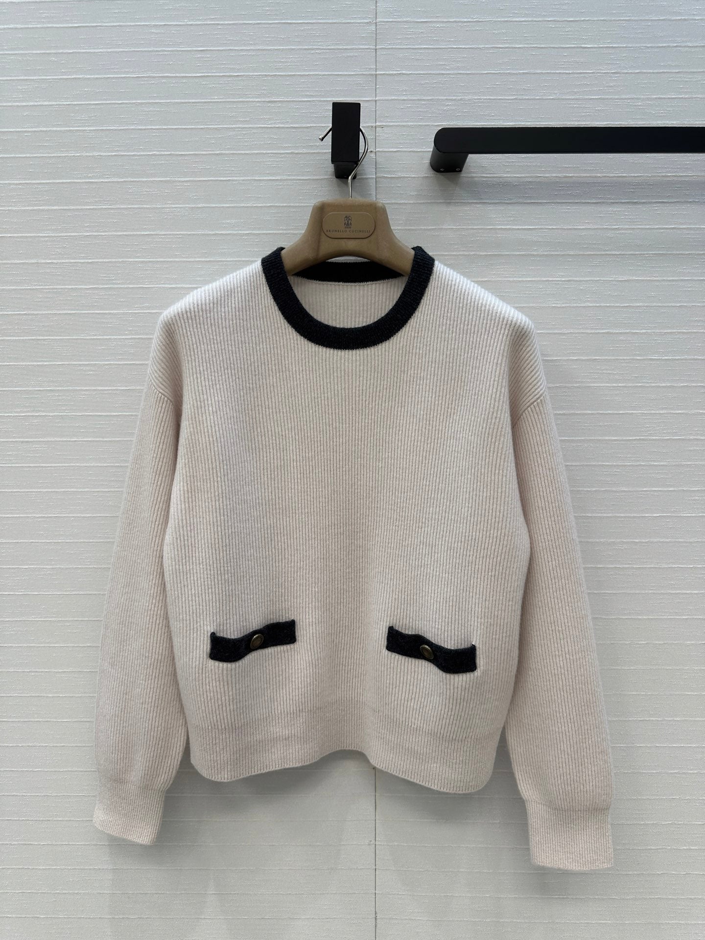 Brune 25fw knitted sweated