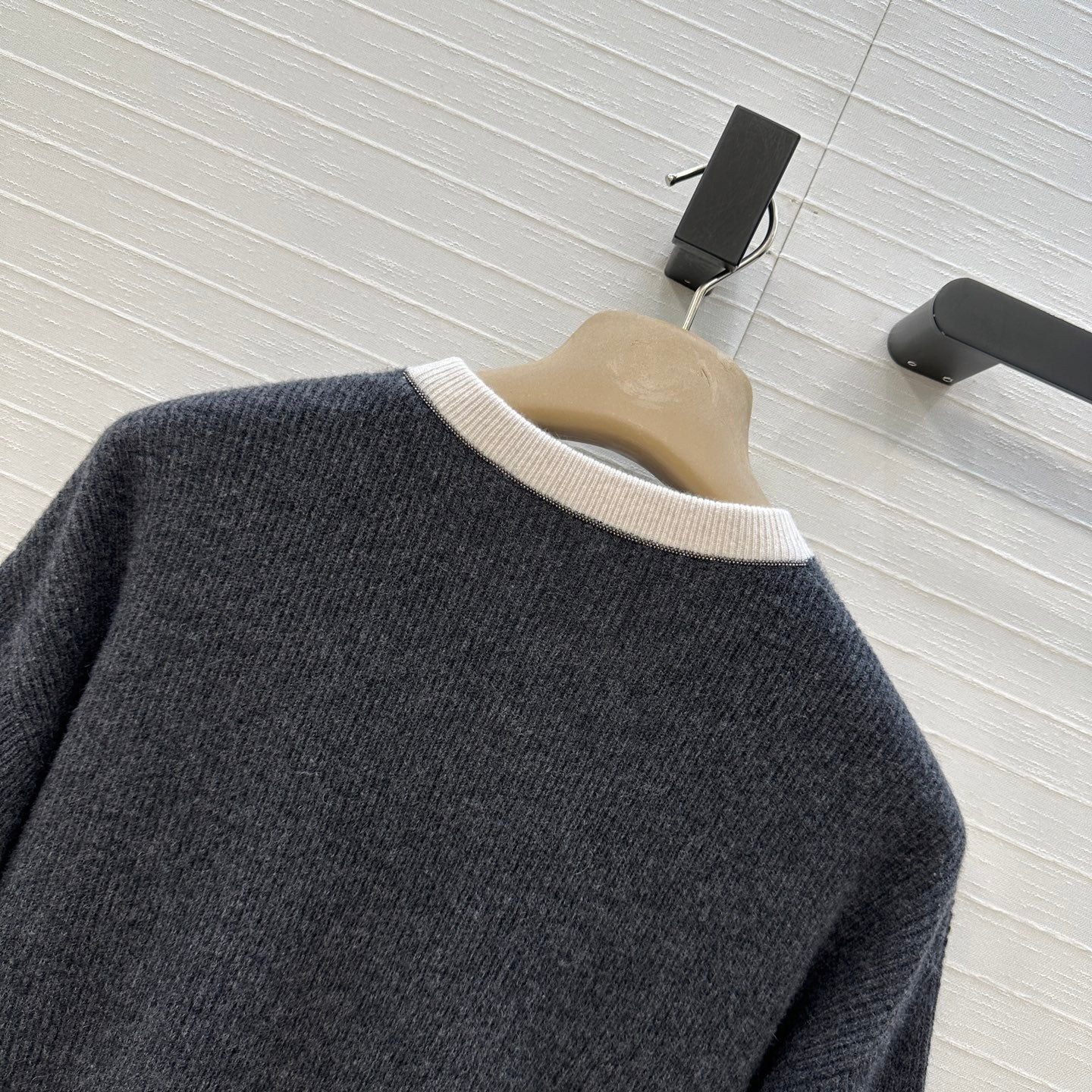 Brune 25fw knitted sweated