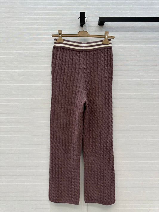 Brune 25fw knitted pants