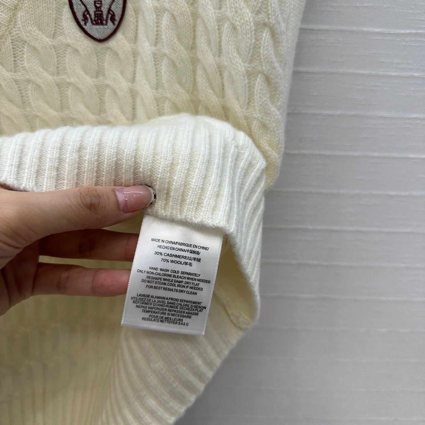 Brune 25fw knitted vest