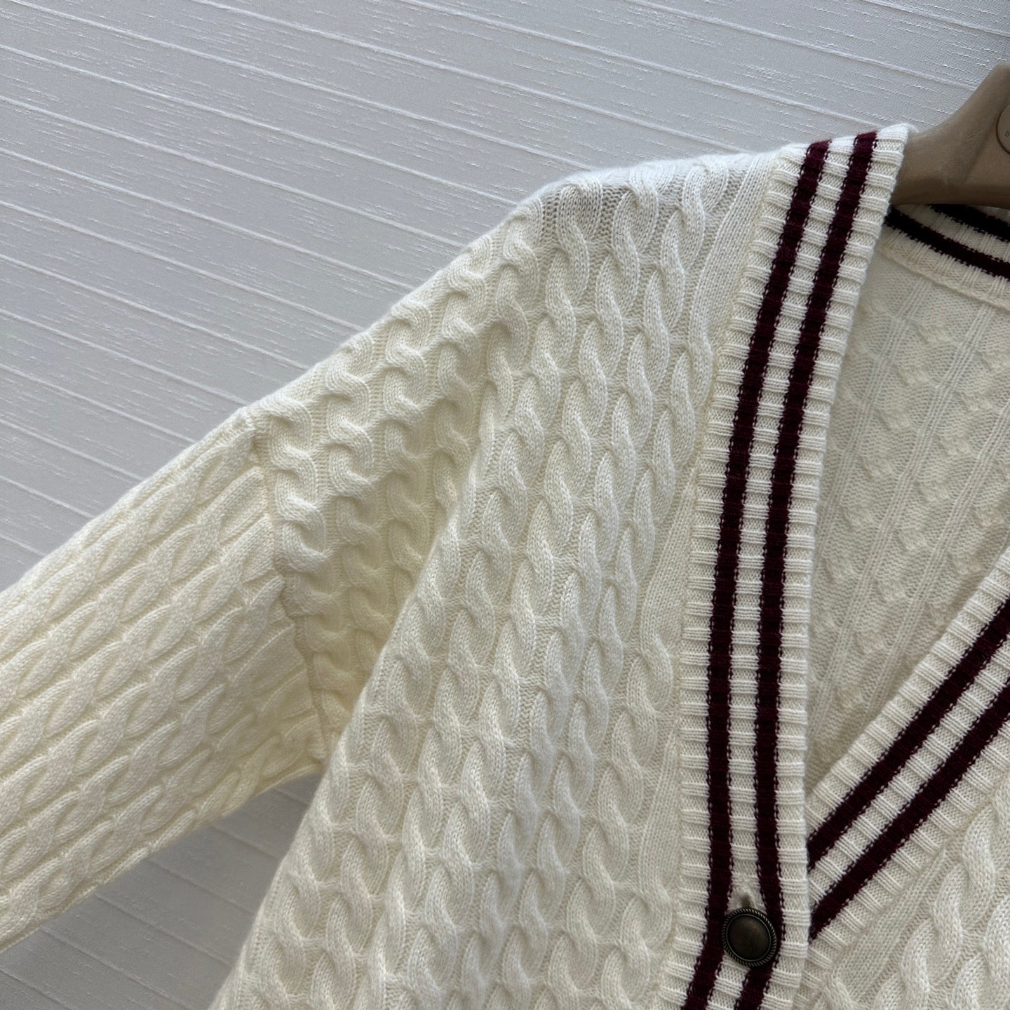 Brune 25fw knitted cardigan