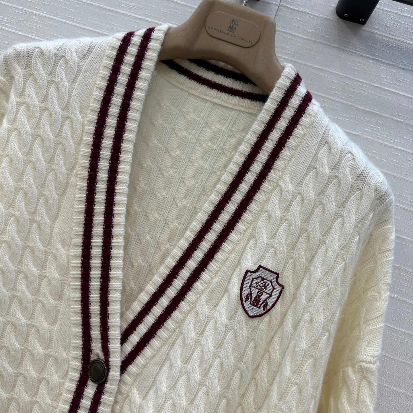 Brune 25fw knitted cardigan