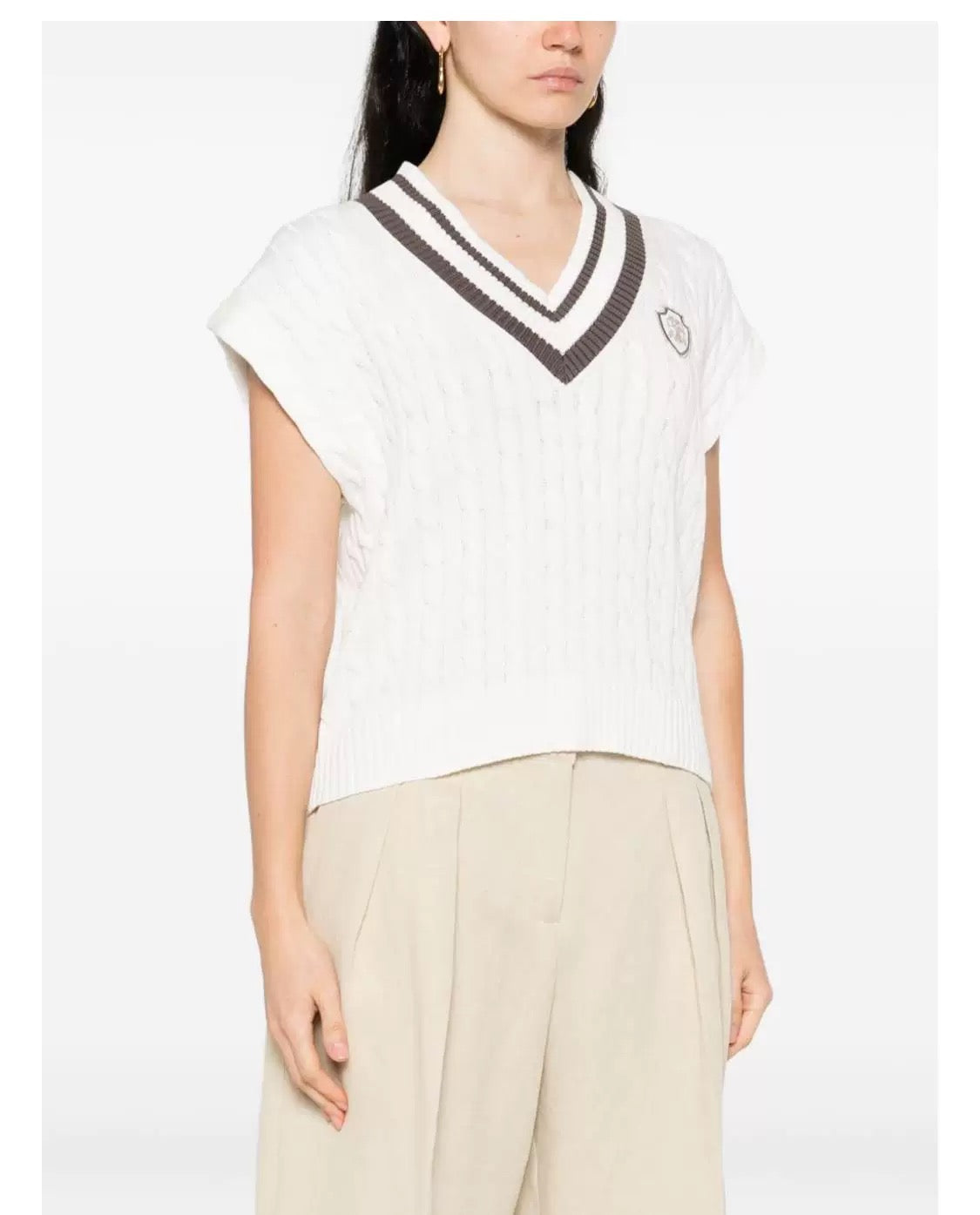 Brune 25fw knitted vest