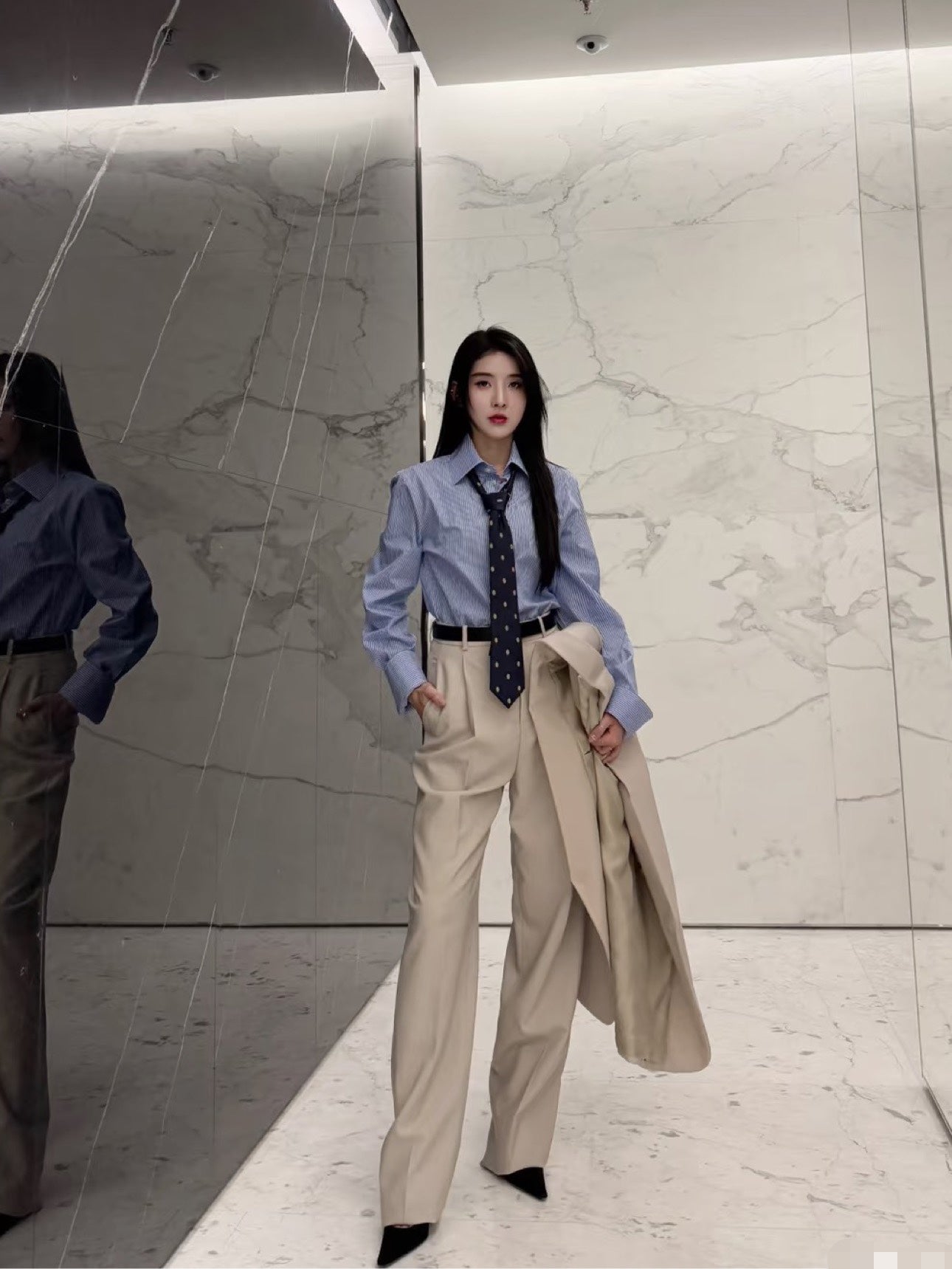 Saint 25fw all-match pants