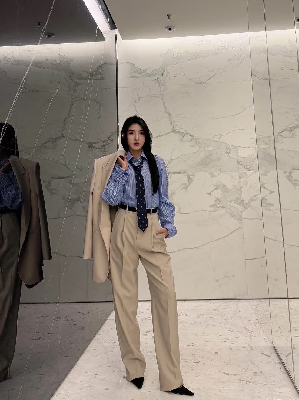 Saint 25fw all-match pants
