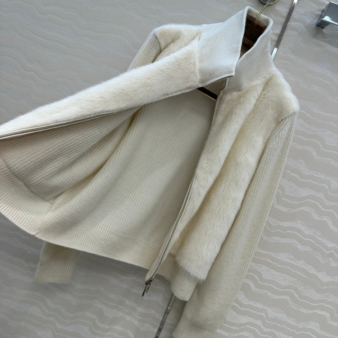 Loro 25fw mink jacket