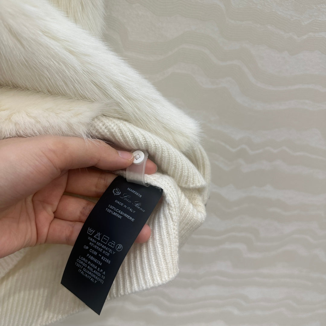 Loro 25fw mink jacket