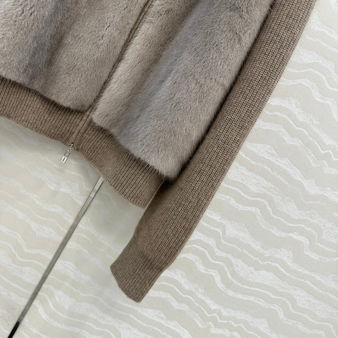 Loro 25fw mink jacket