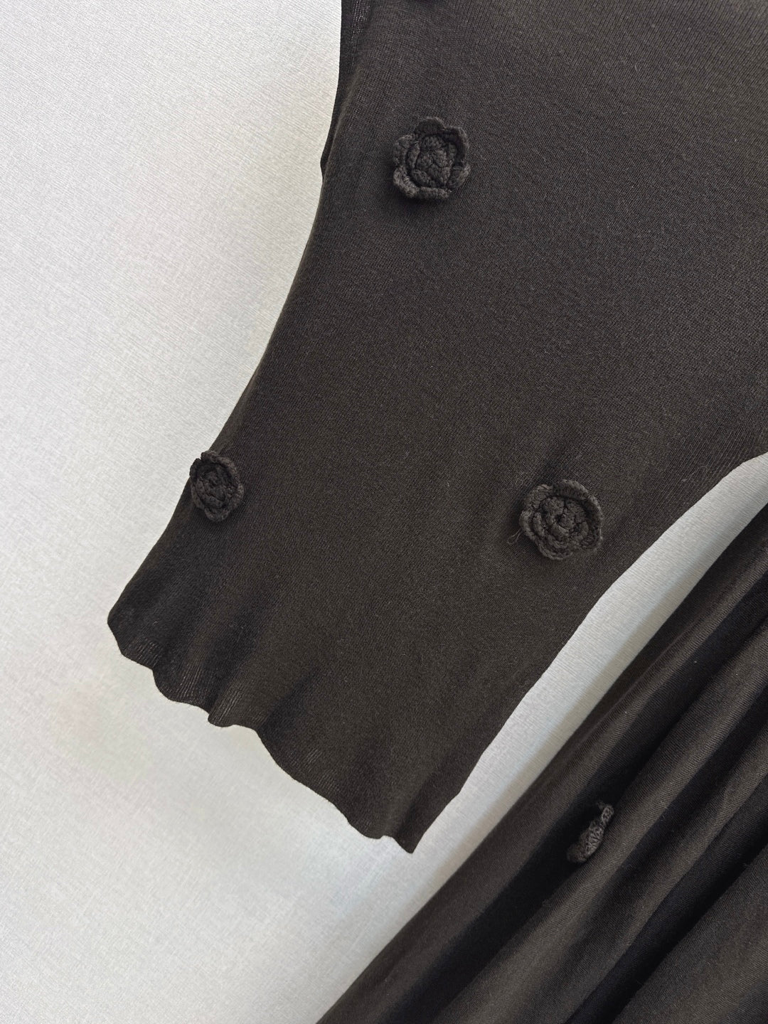 Chan 25fw knitted suit