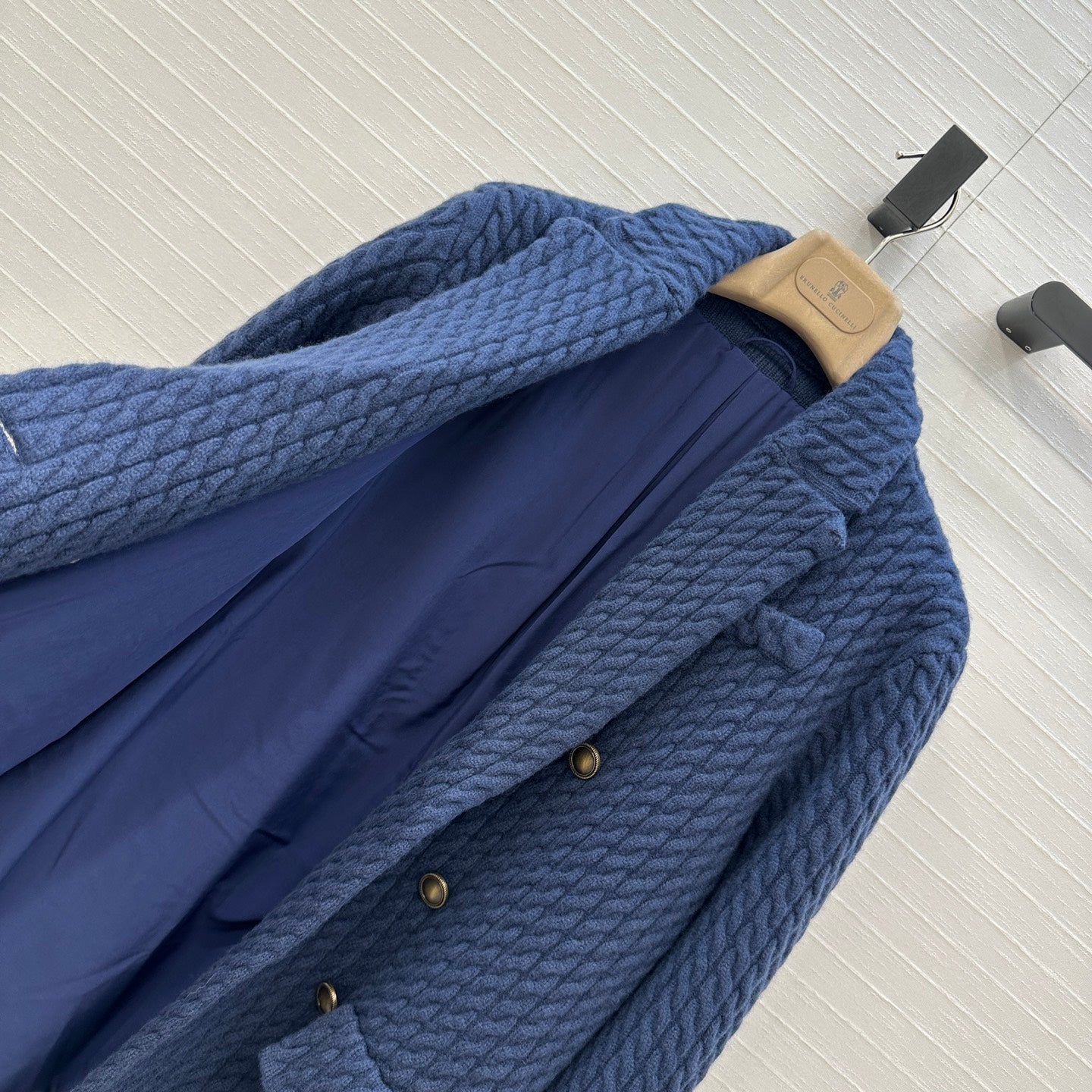 Brune 25fw knitted jacket
