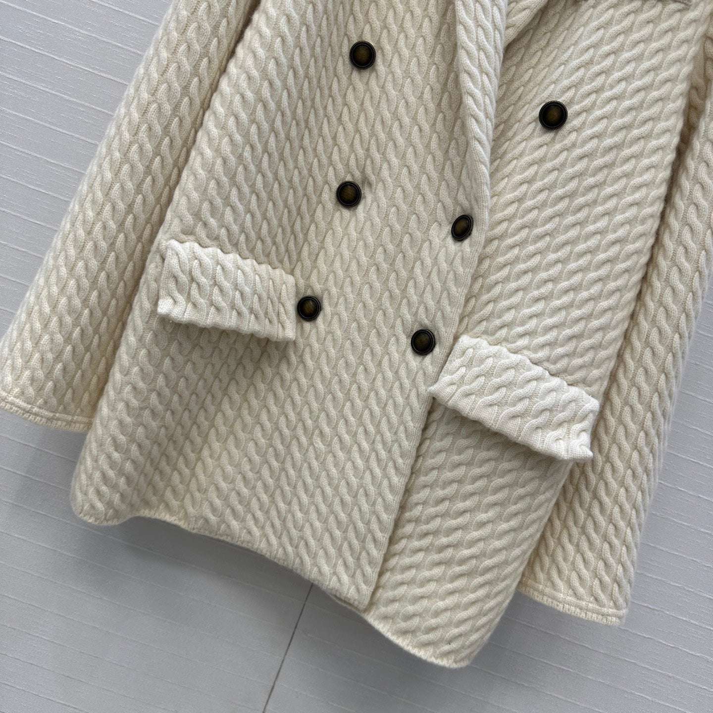 Brune 25fw knitted jacket