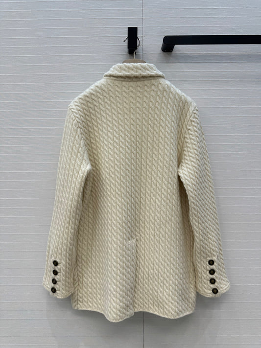 Brune 25fw knitted jacket