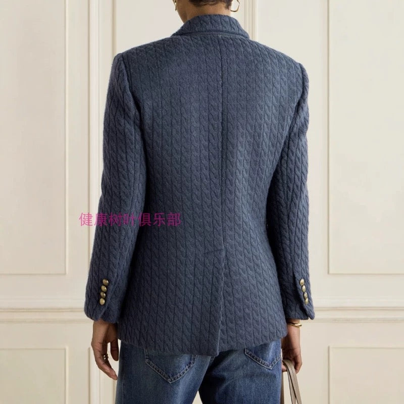 Brune 25fw knitted jacket