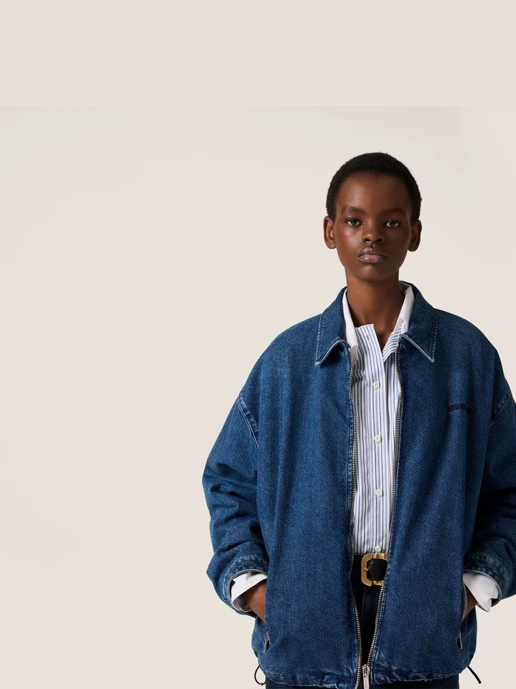 Miu 25fw denim jacket