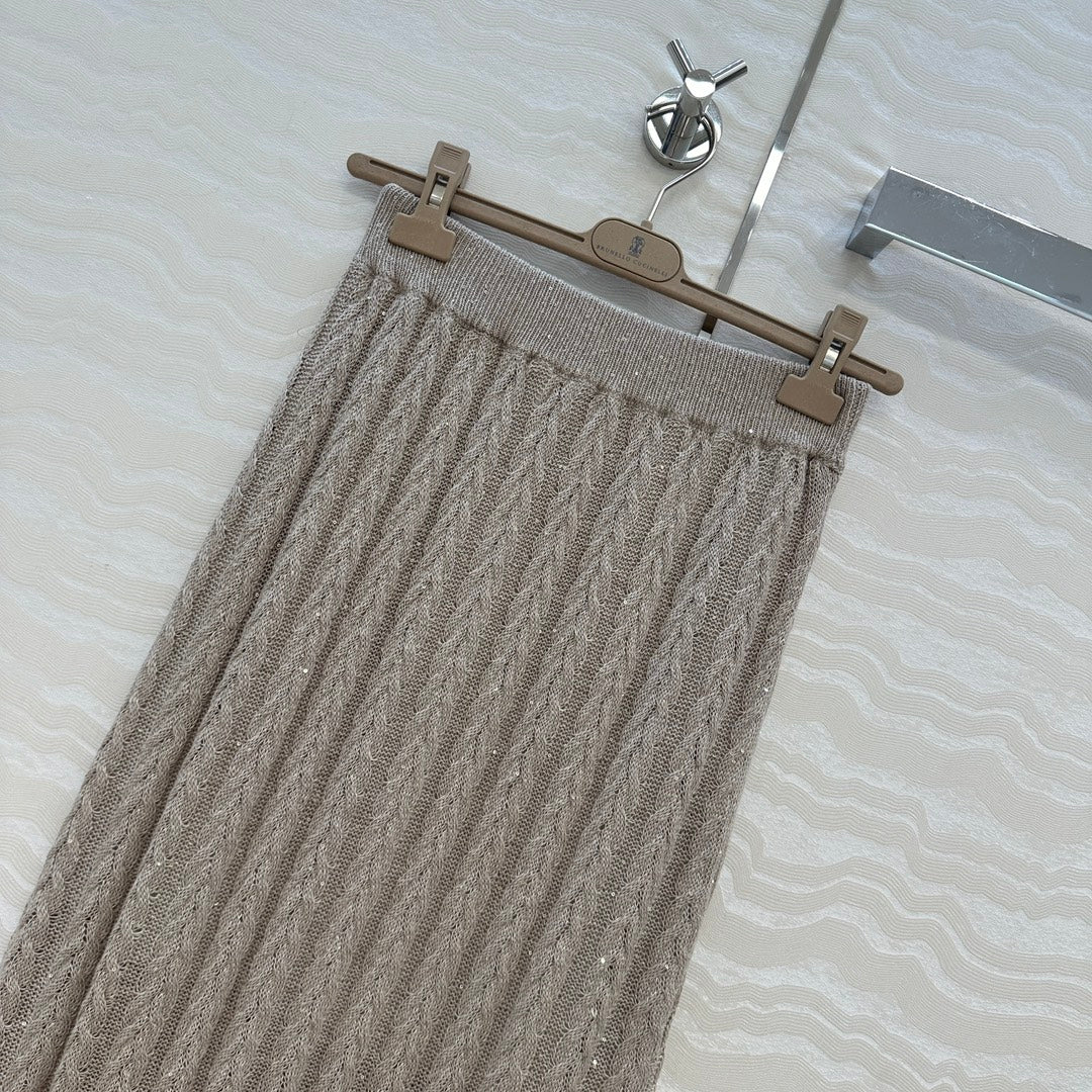 Brune 25fw linen skirts