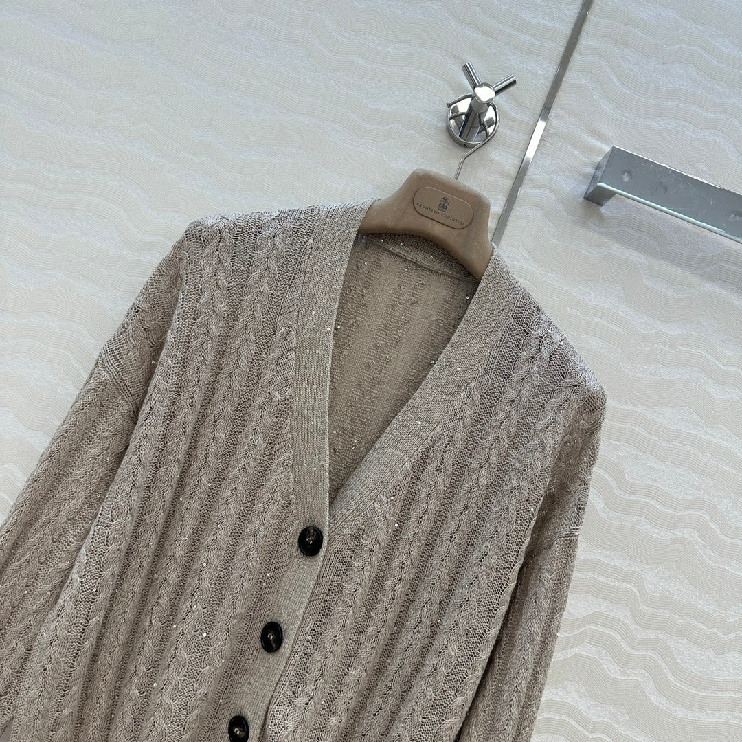 Brune 25fw knitted cardigan