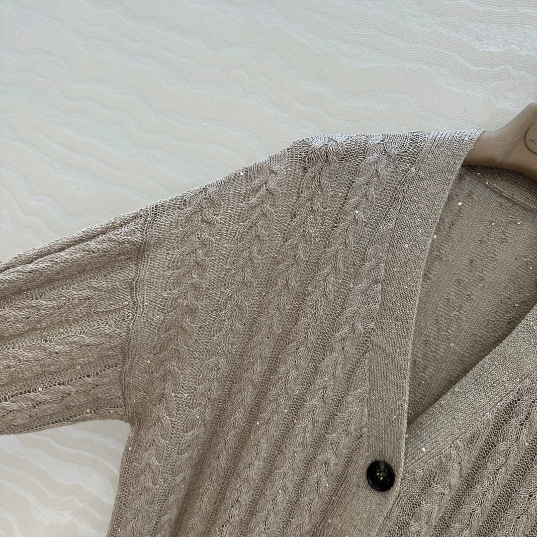 Brune 25fw knitted cardigan
