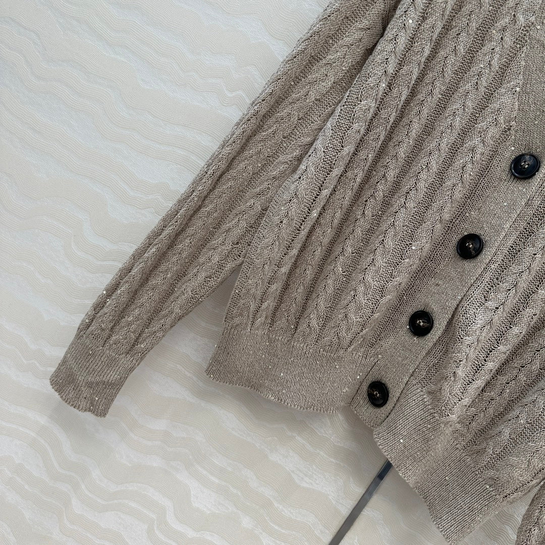 Brune 25fw knitted cardigan